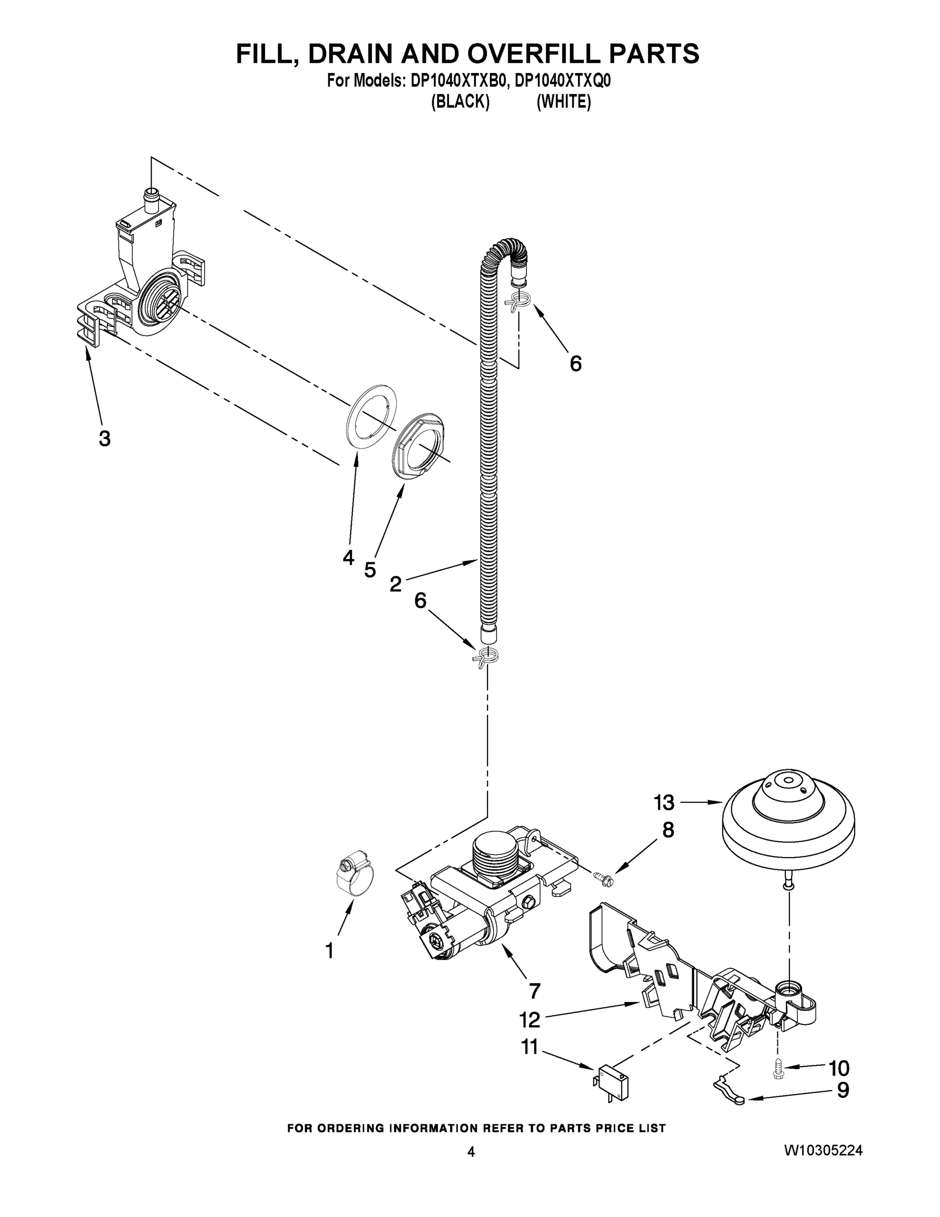 04 - FILL, DRAIN AND OVERFILL PARTS