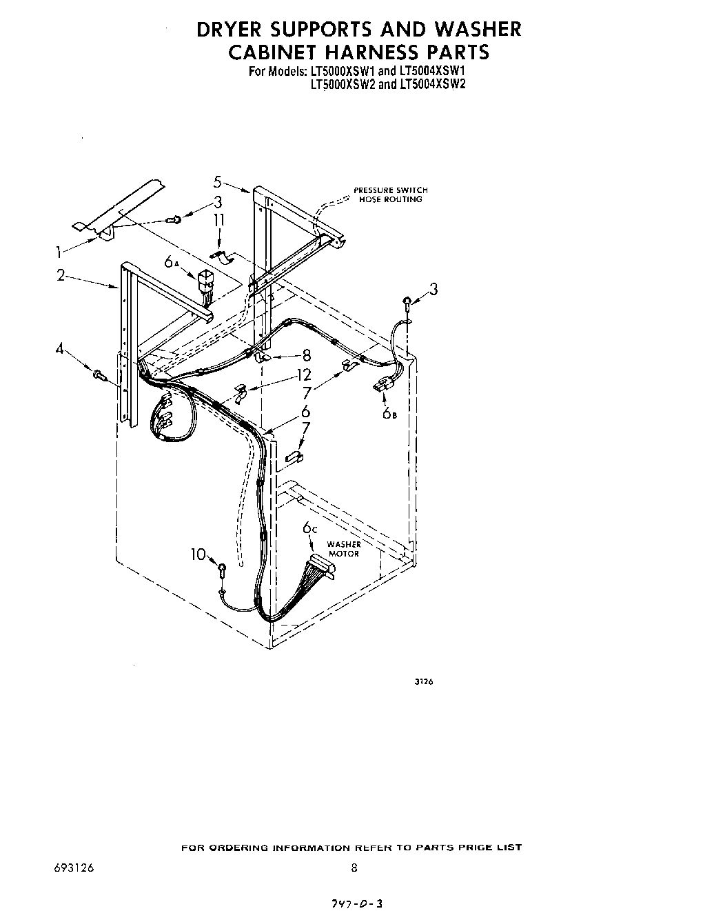 06 - DRYER SUPPORTS AND WASHER CABINET H