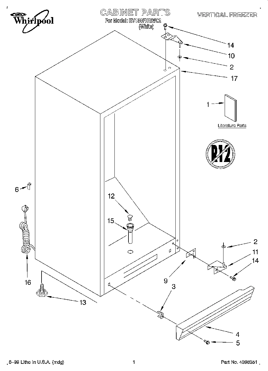 01 - CABINET, LITERATURE