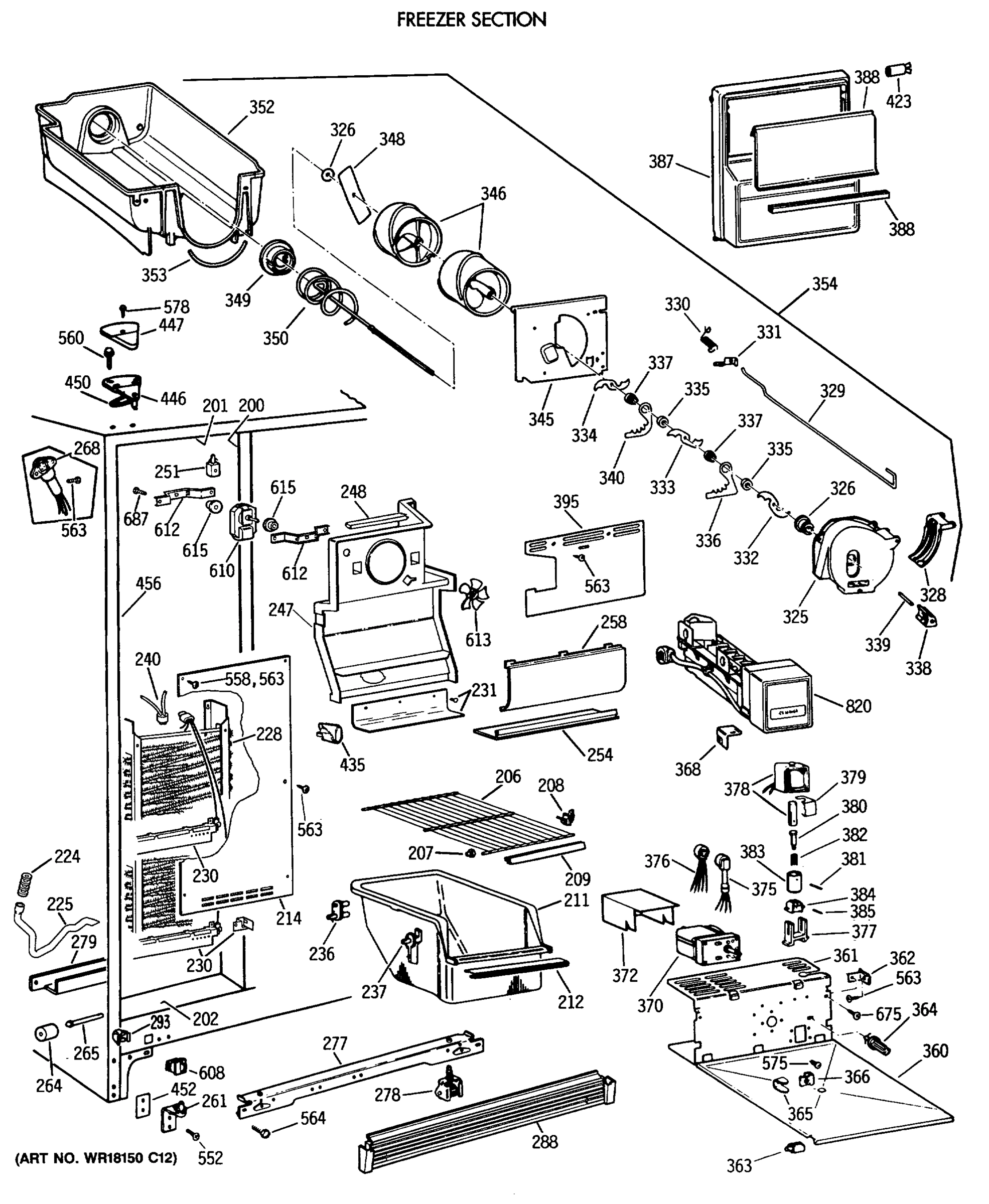 FREEZER SECTION