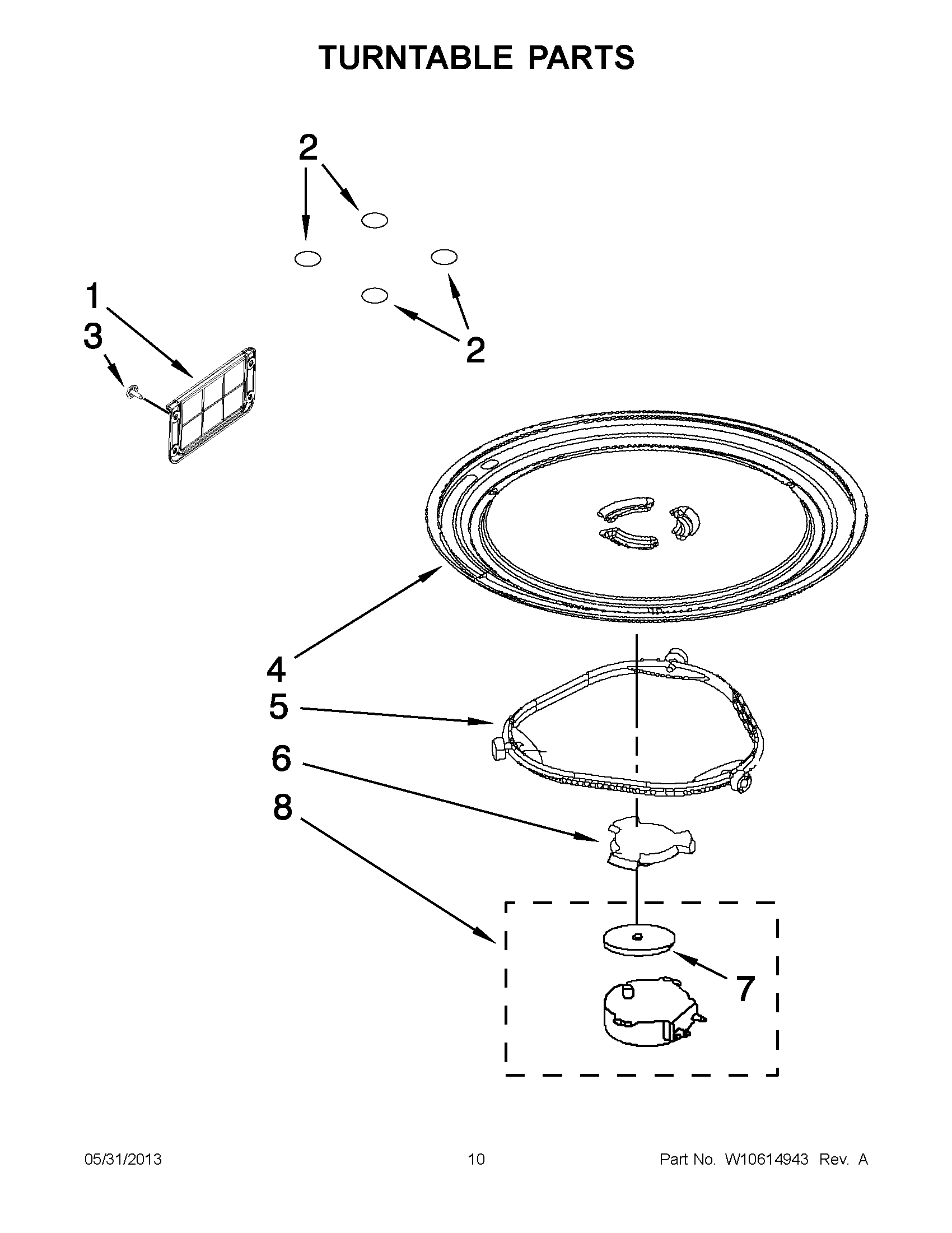 05 - TURNTABLE PARTS