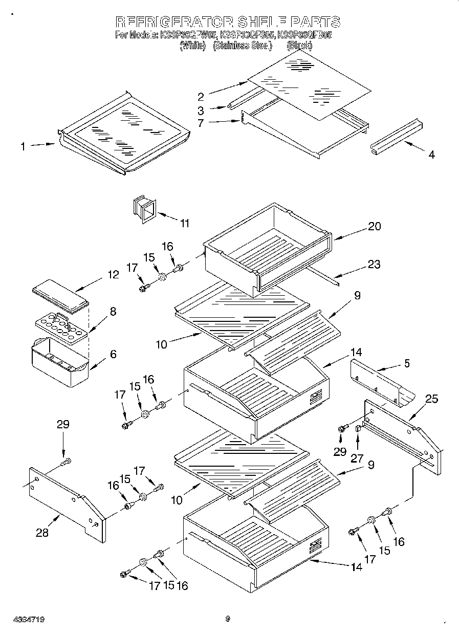 07 - REFRIGERATOR SHELF