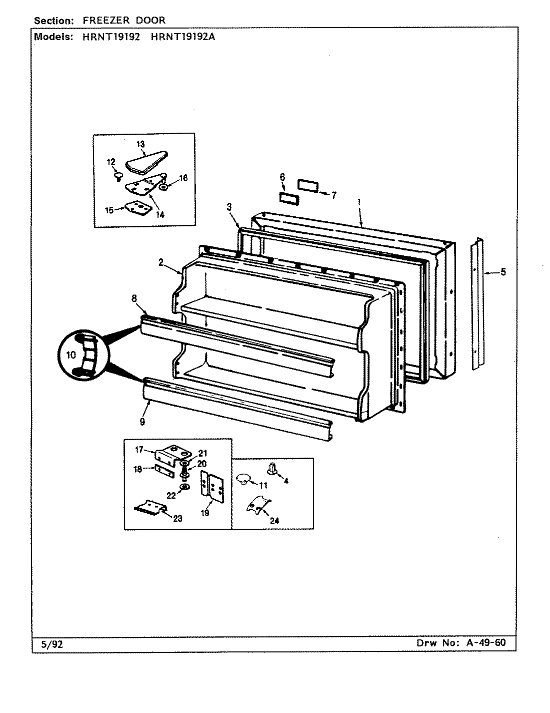 03 - FREEZER DOOR