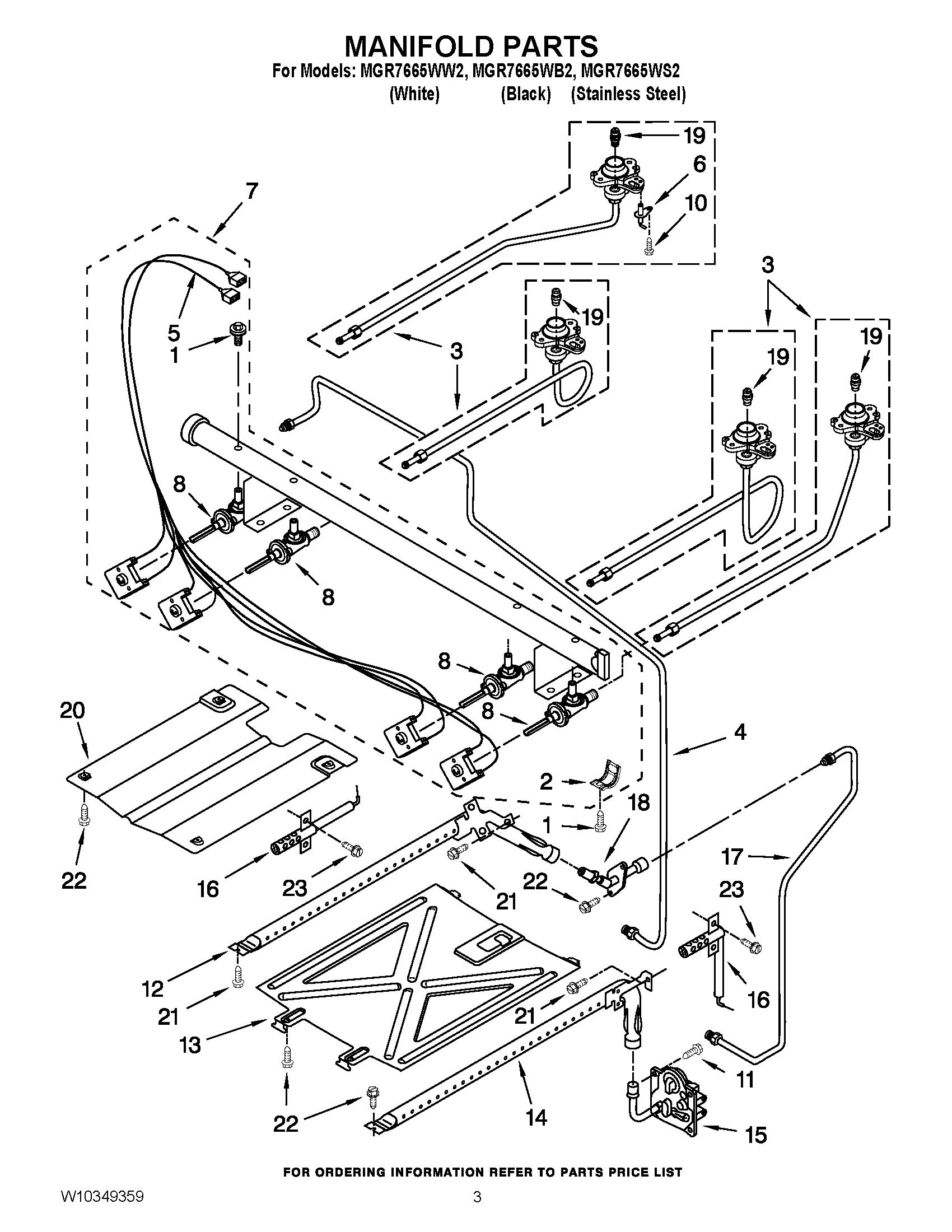 03 - MANIFOLD PARTS