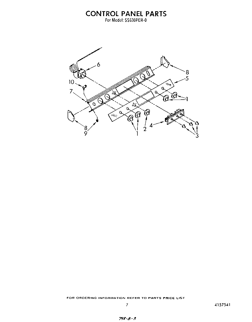 06 - CONTROL PANEL , LIT/OPTIONAL