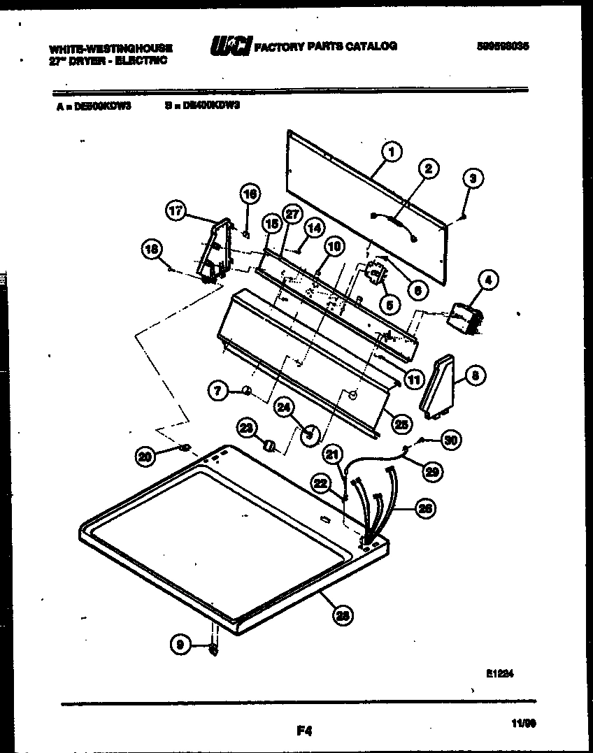 04 - CONSOLE AND CONTROL PARTS