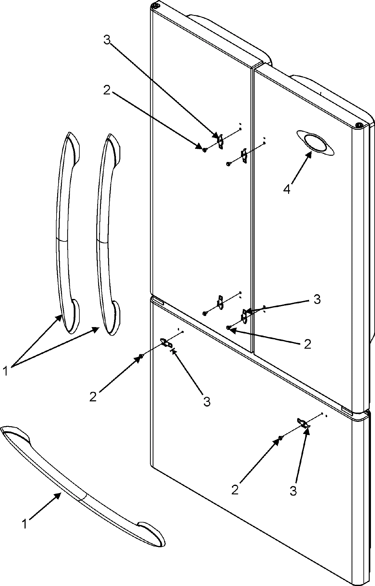 08 - HANDLES (MFF2557HEB/Q/S/W-SERIES 10)