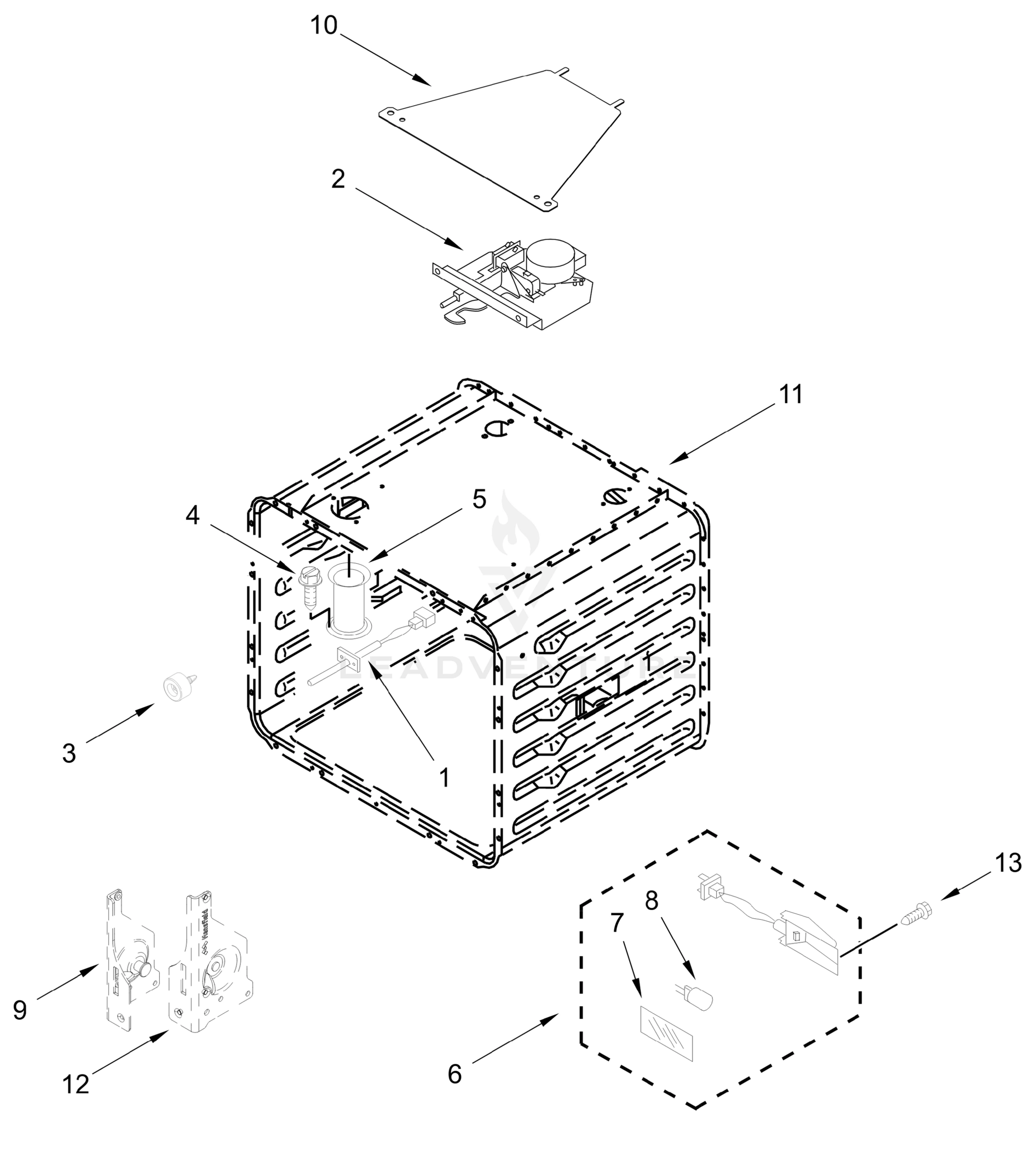 OVEN PARTS (18 In)