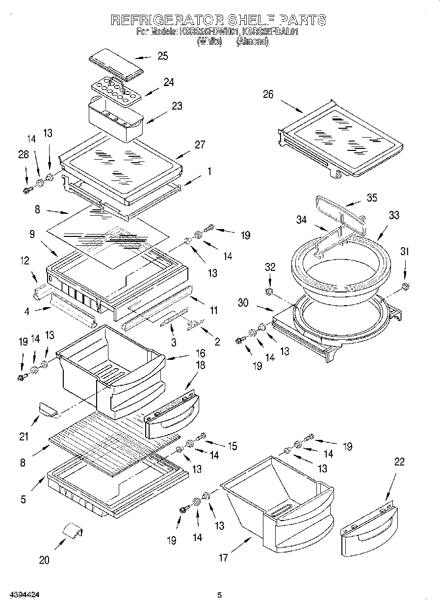 04 - REFRIGERATOR SHELF