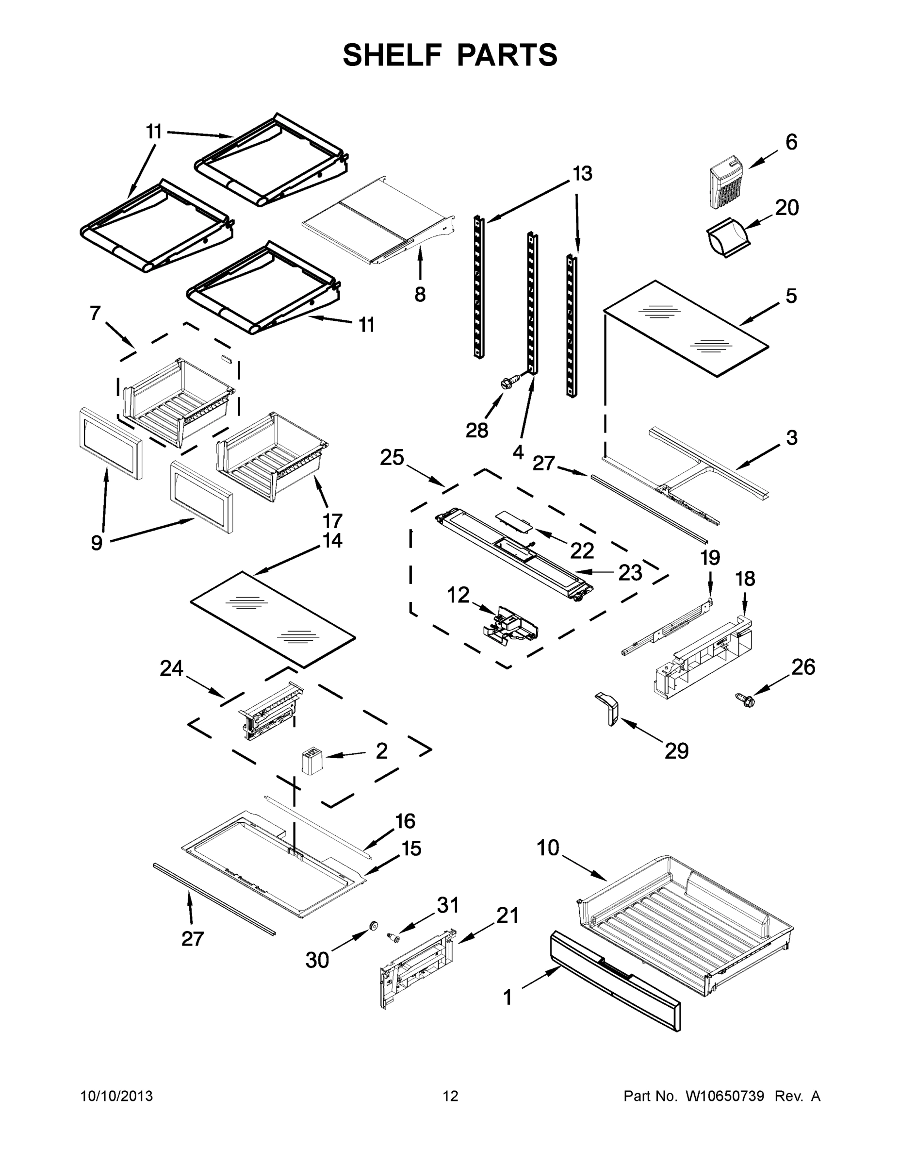 07 - SHELF PARTS