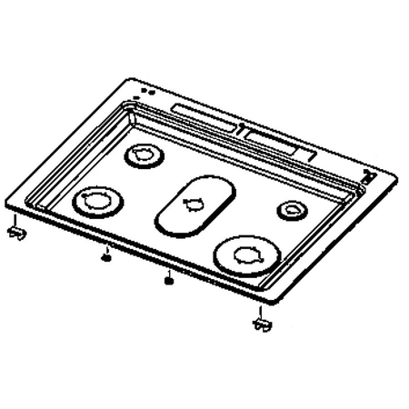 DG94-01424B Samsung Assembly Frame NX58M942 C