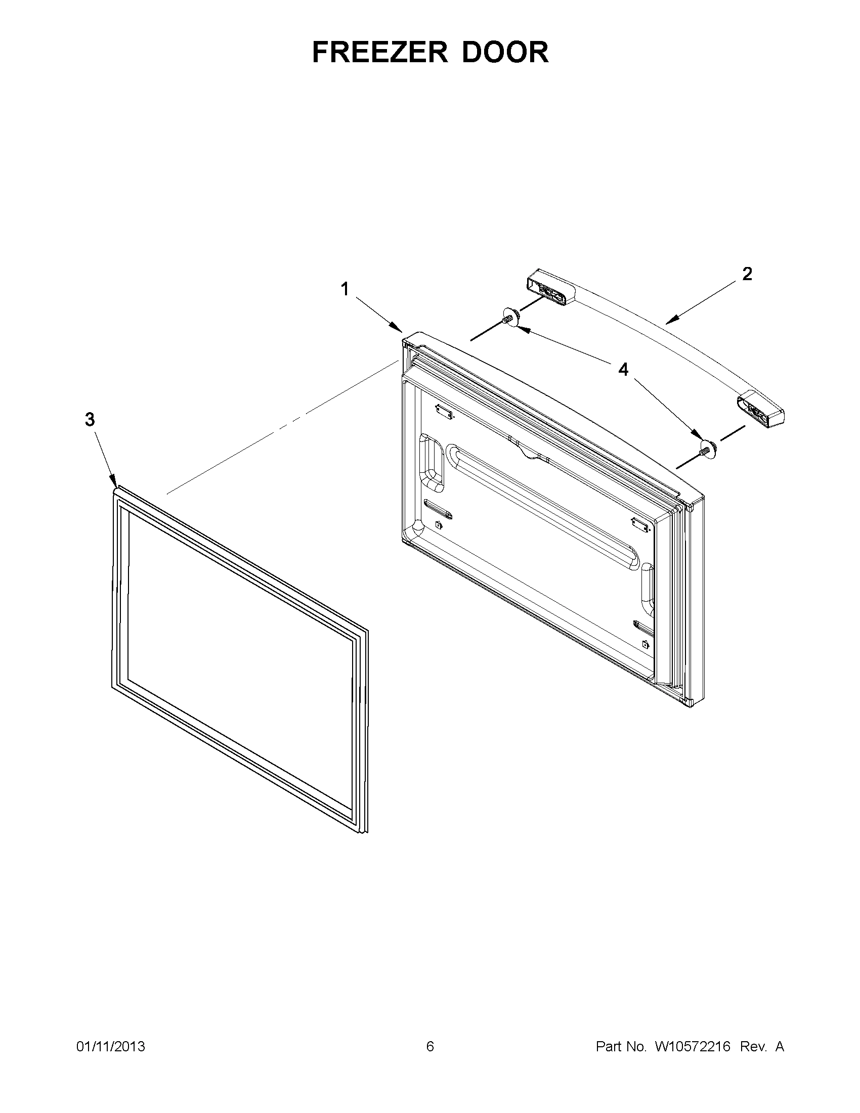 03 - FREEZER DOOR