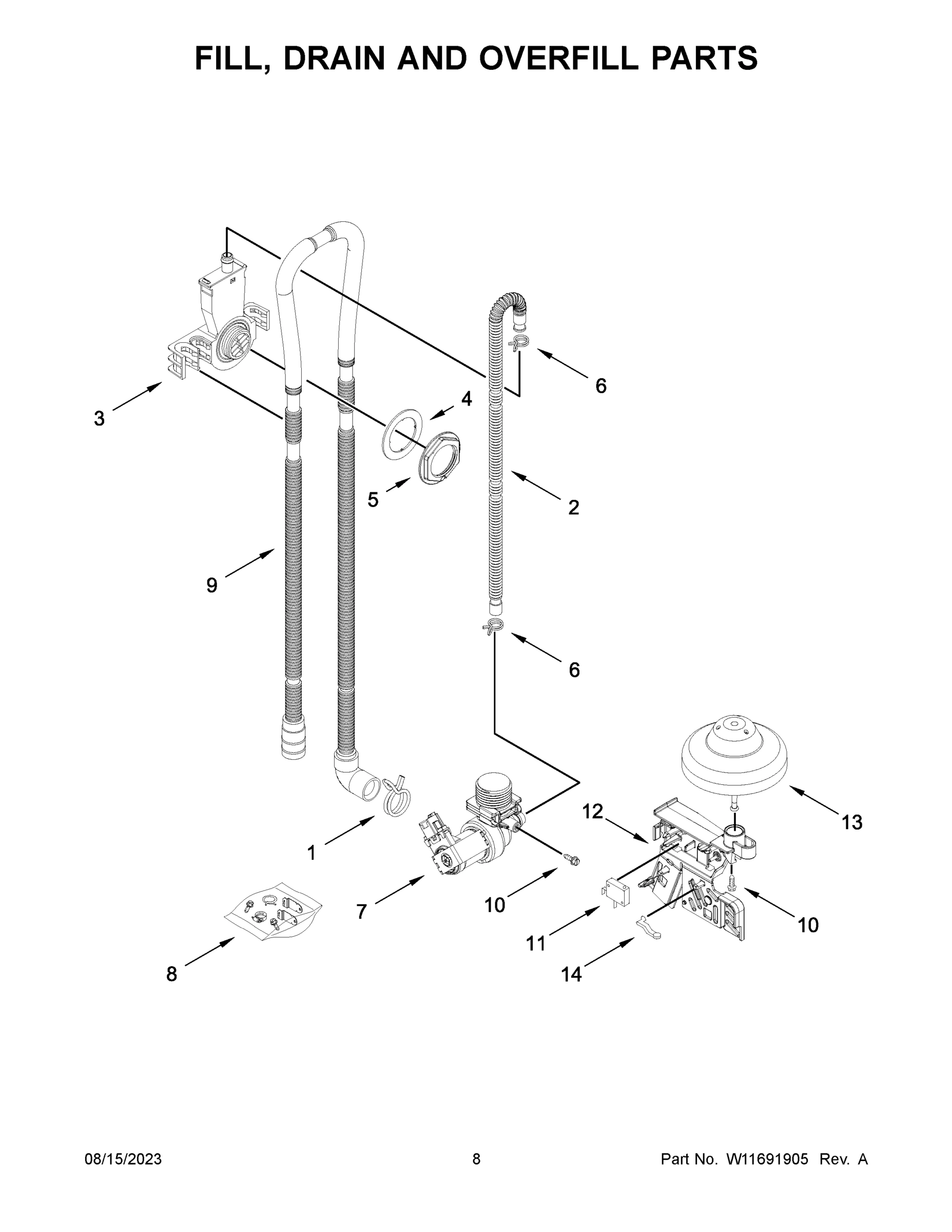 05 - FILL, DRAIN AND OVERFILL PARTS