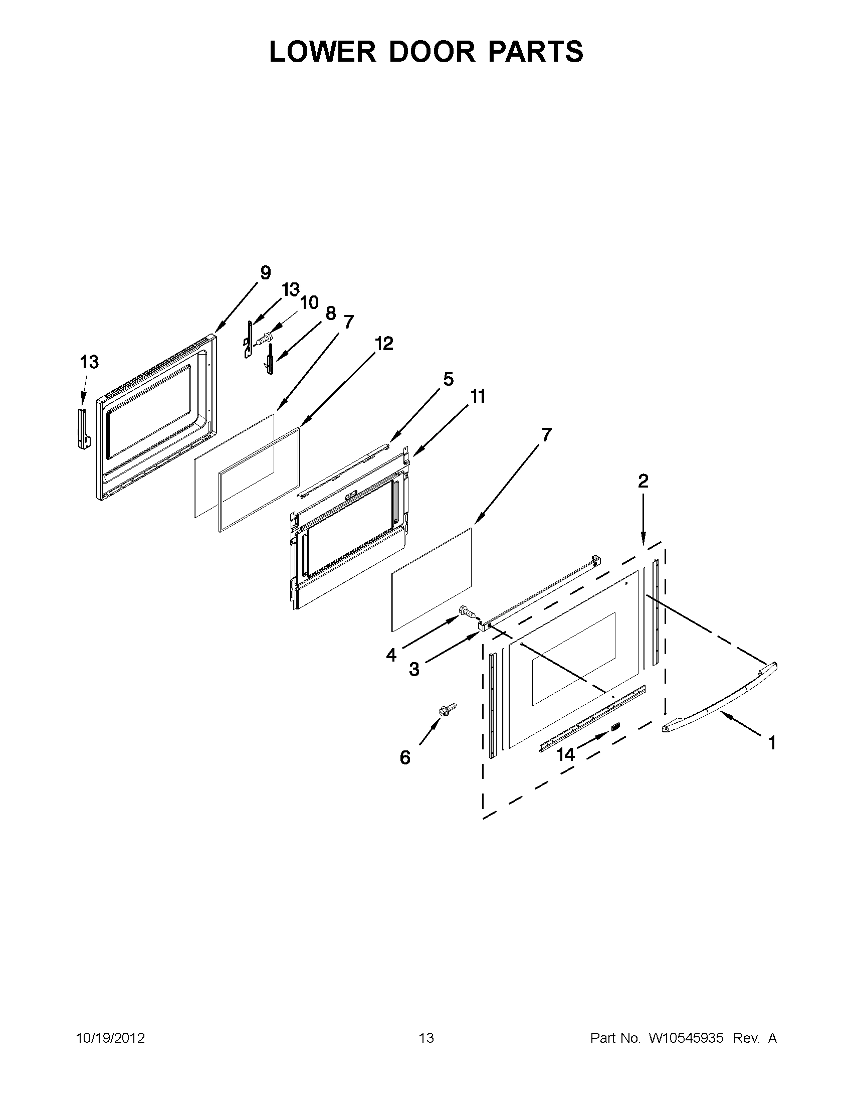 06 - LOWER DOOR PARTS