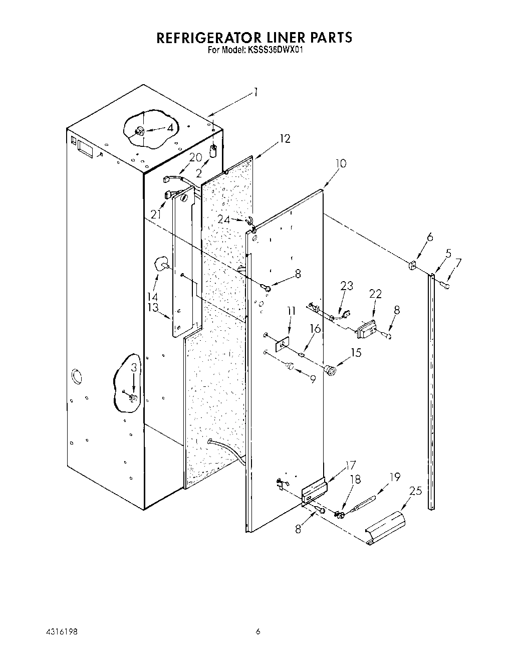 03 - REFRIGERATOR LINER