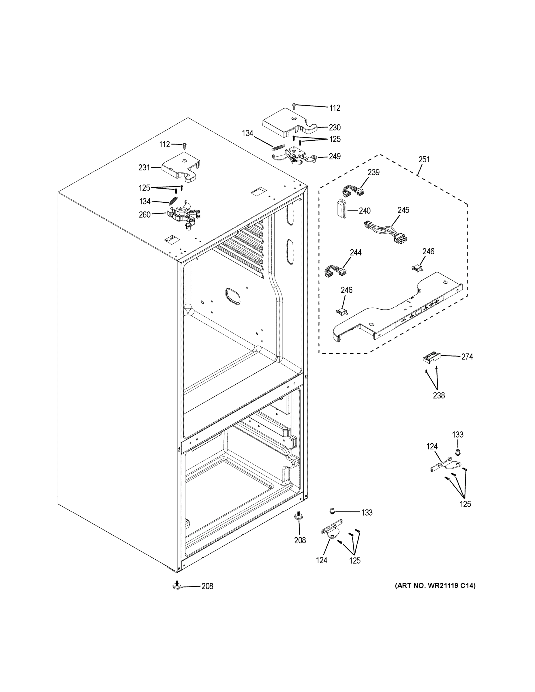 CASE PARTS