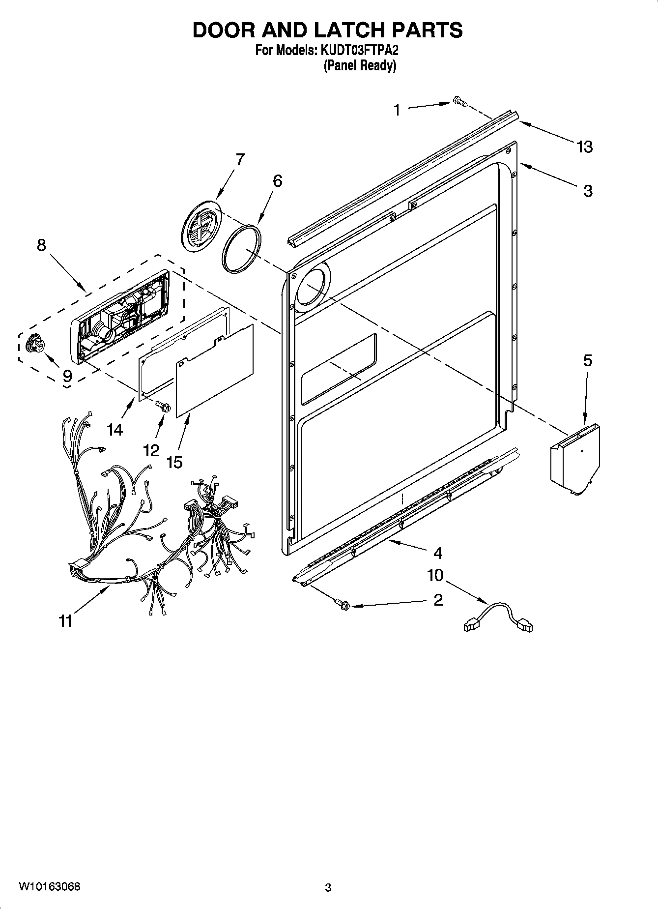 03 - DOOR AND LATCH PARTS