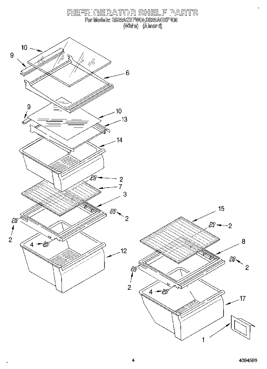03 - REFRIGERATOR SHELF