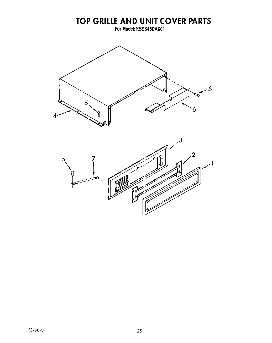 17 - TOP GRILLE AND UNIT COVER