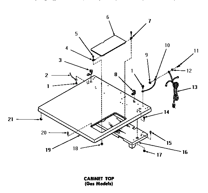 08 - CABINET TOP