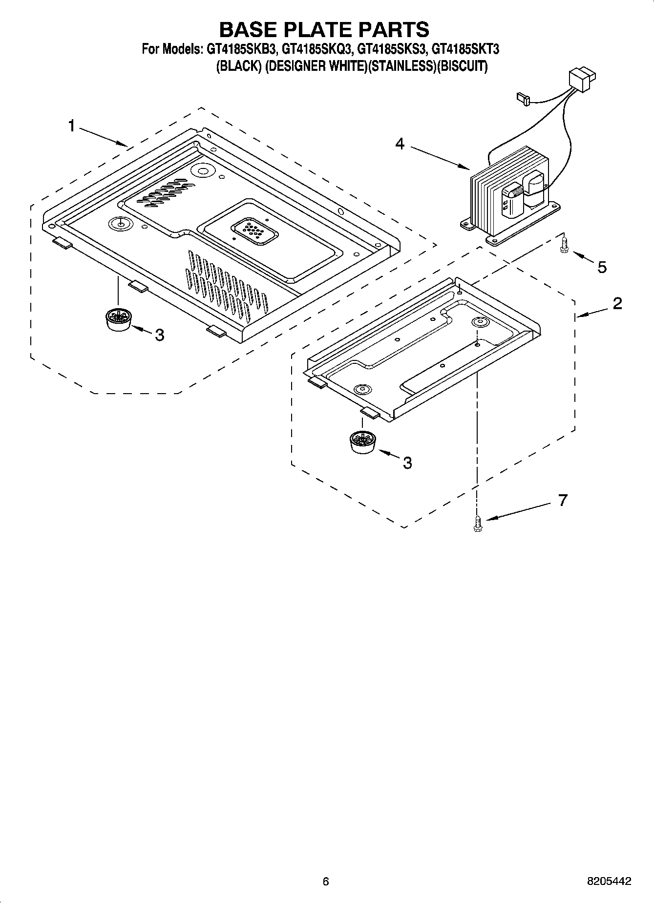 06 - BASE PLATE PARTS