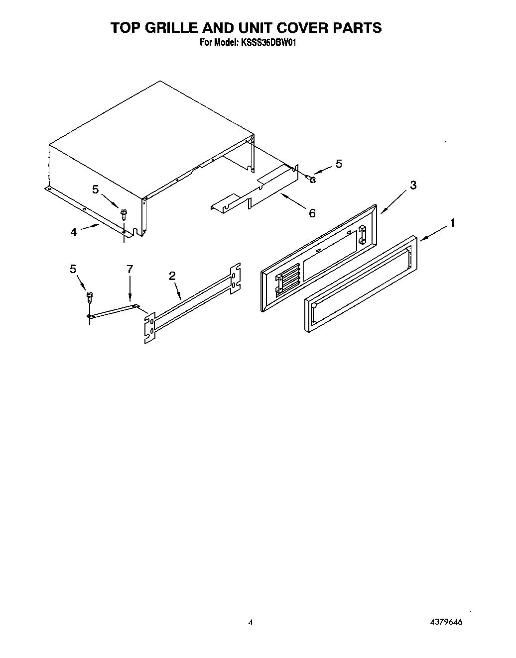 03 - TOP GRILLE AND UNIT COVER