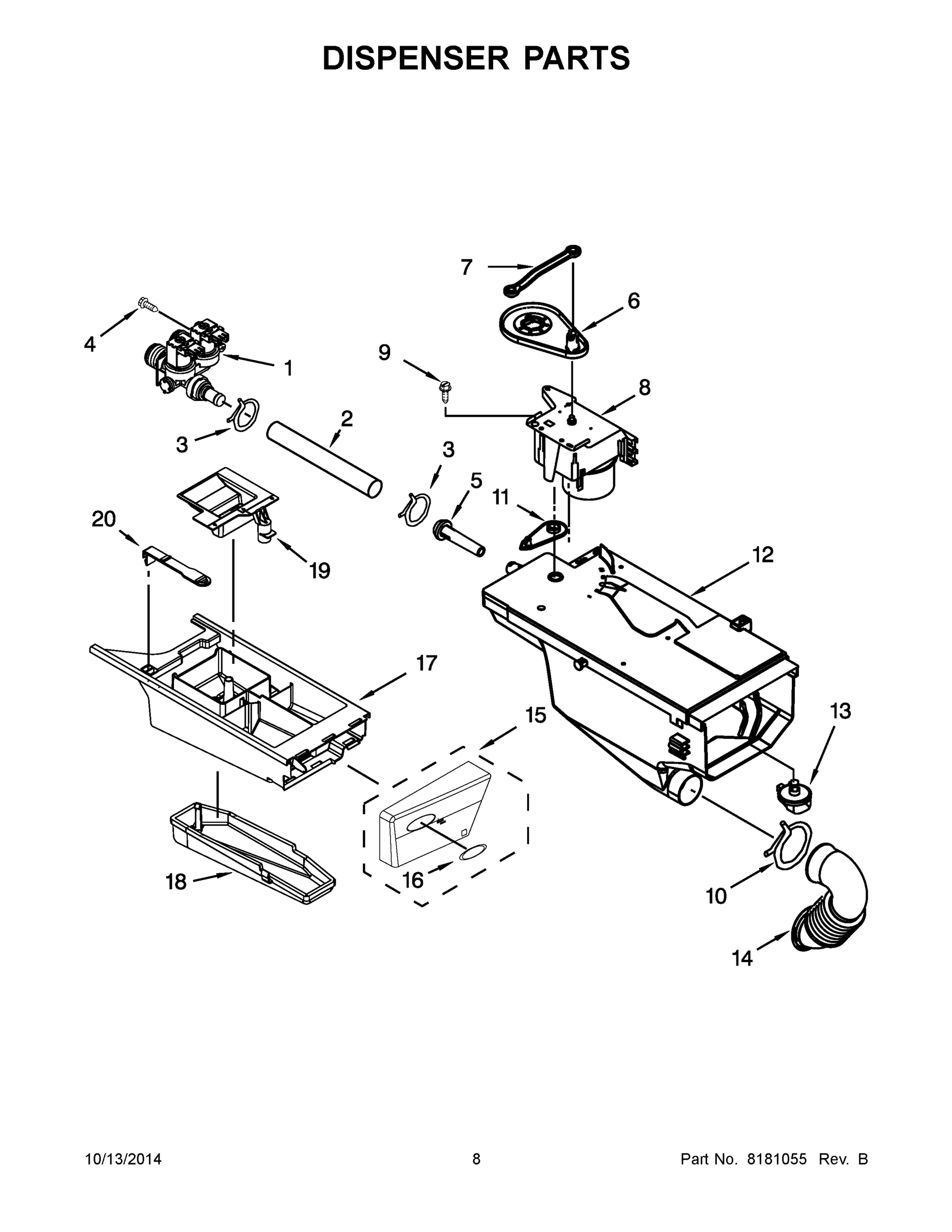 05 - DISPENSER PARTS