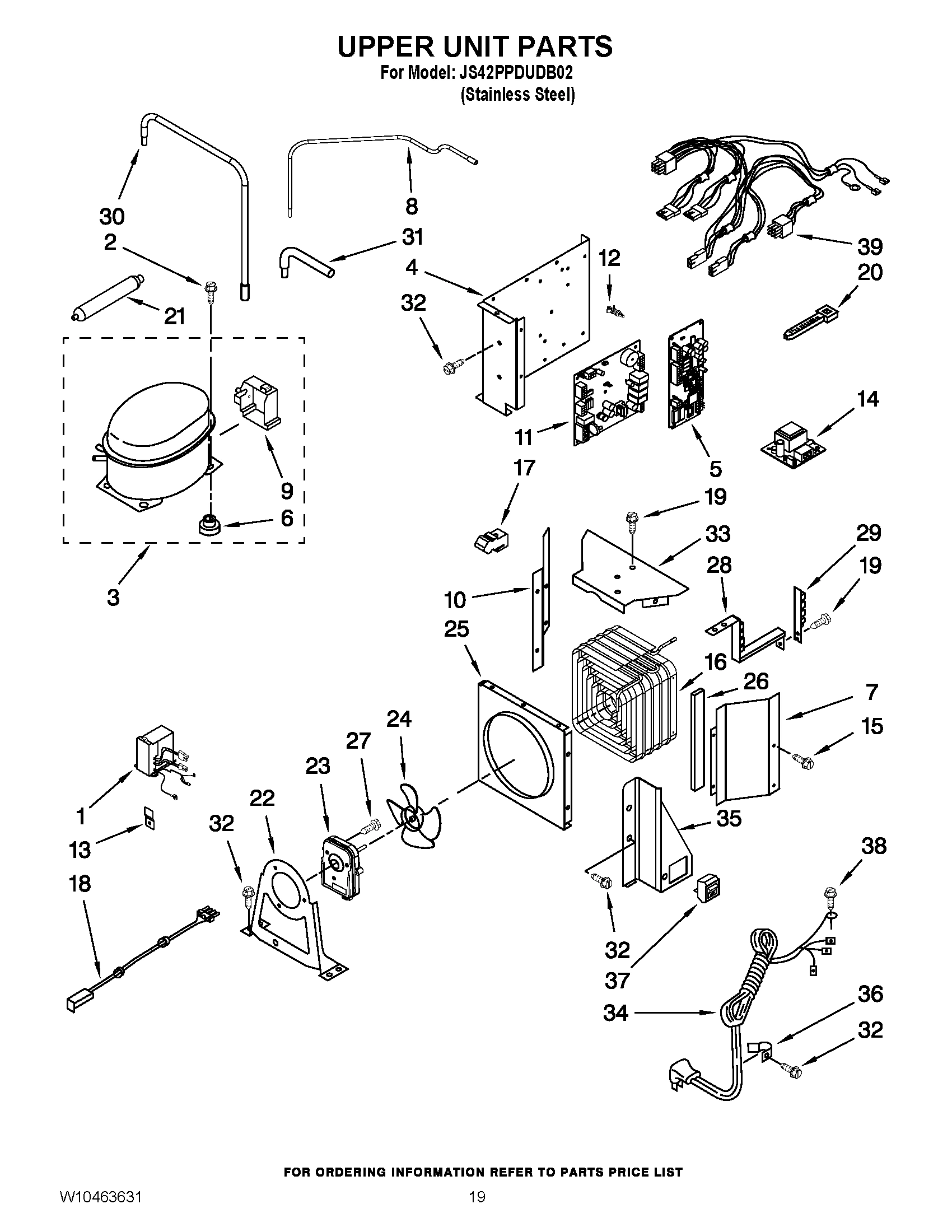 12 - UPPER UNIT PARTS