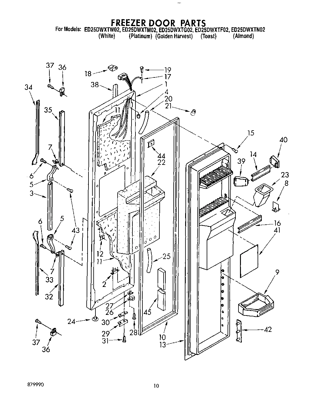 08 - FREEZER DOOR