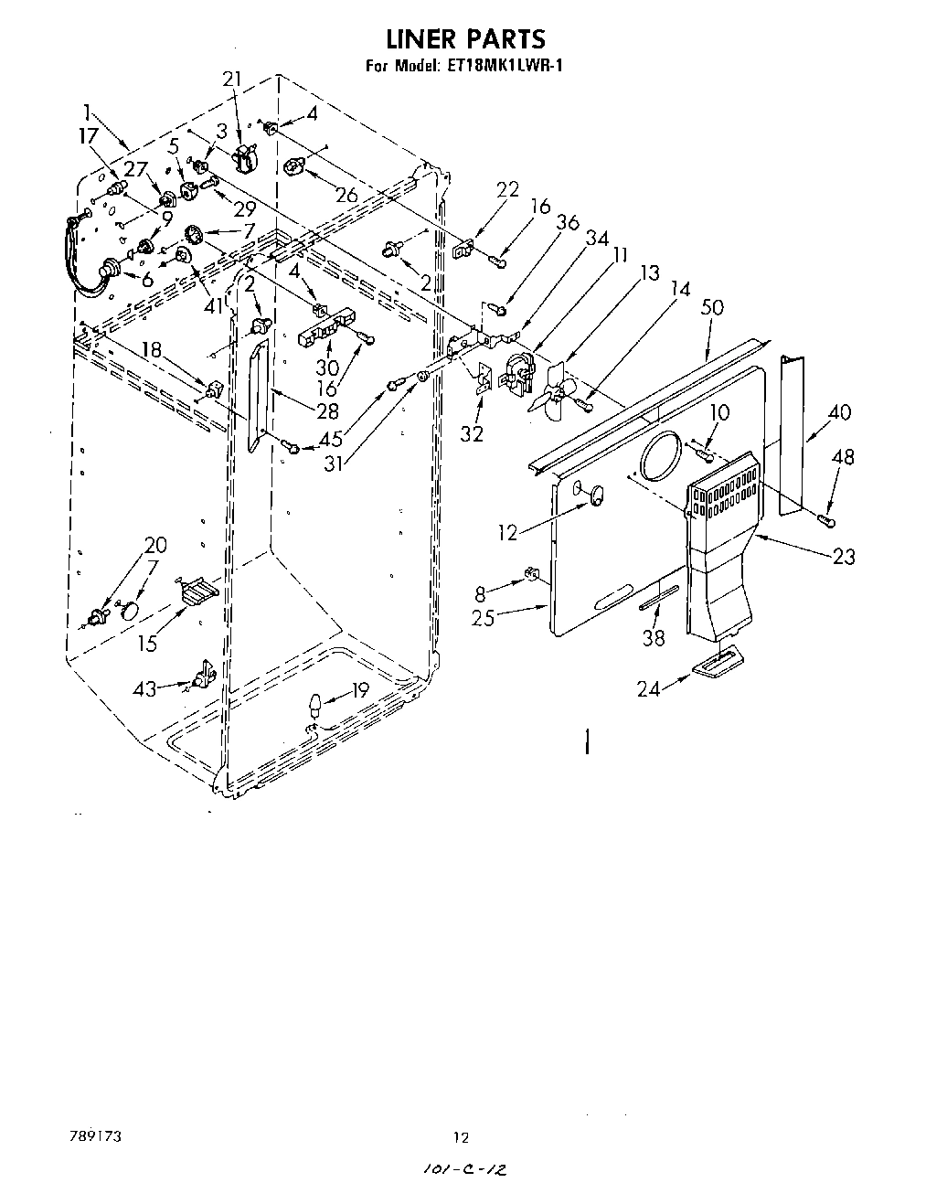 07 - LINER , NOT ILLUSTRATED AND OPTIONAL