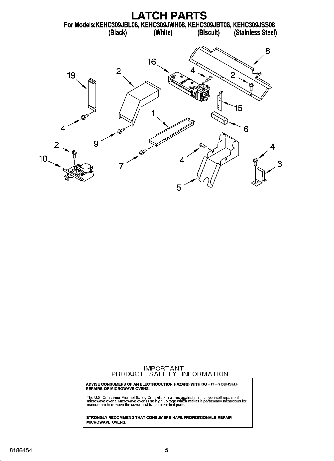 04 - LATCH PARTS