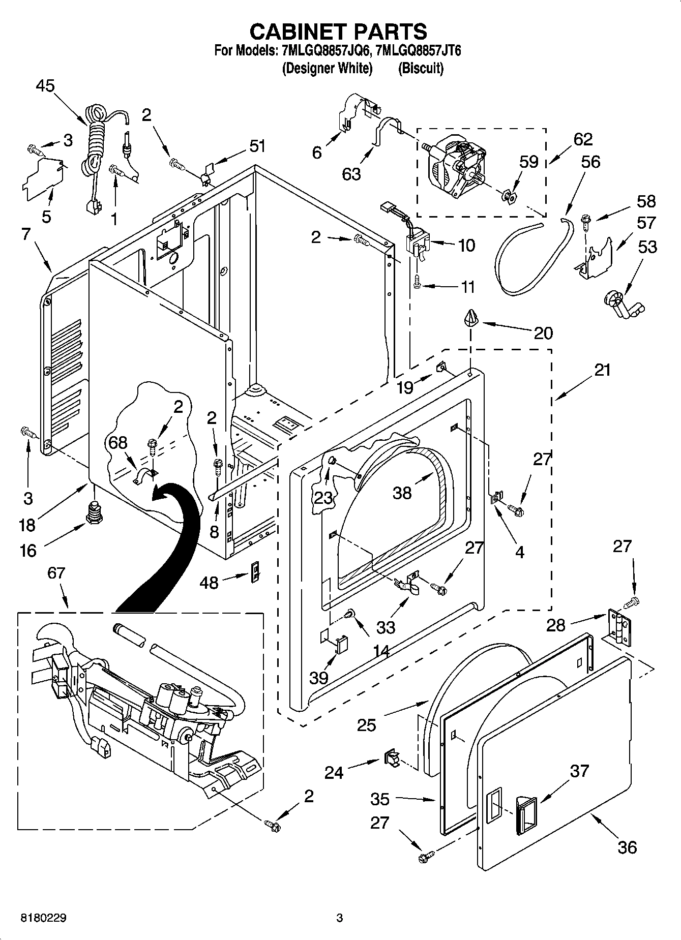 02 - CABINET PARTS