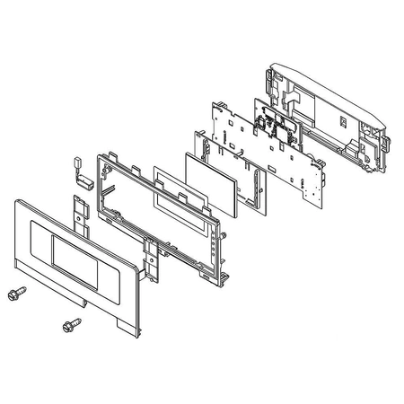 WPW10521640 Whirlpool Refrigerator Electronic