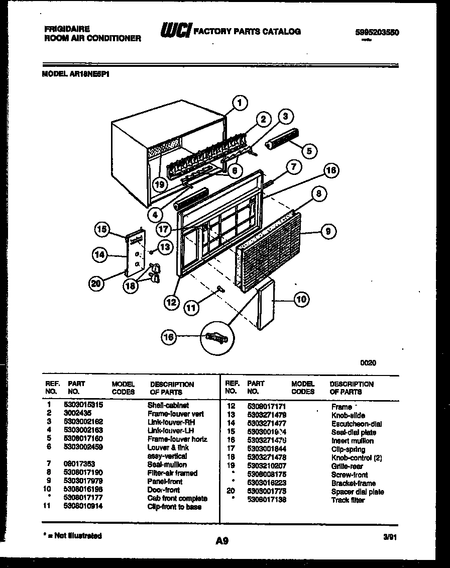 02 - CABINET PARTS