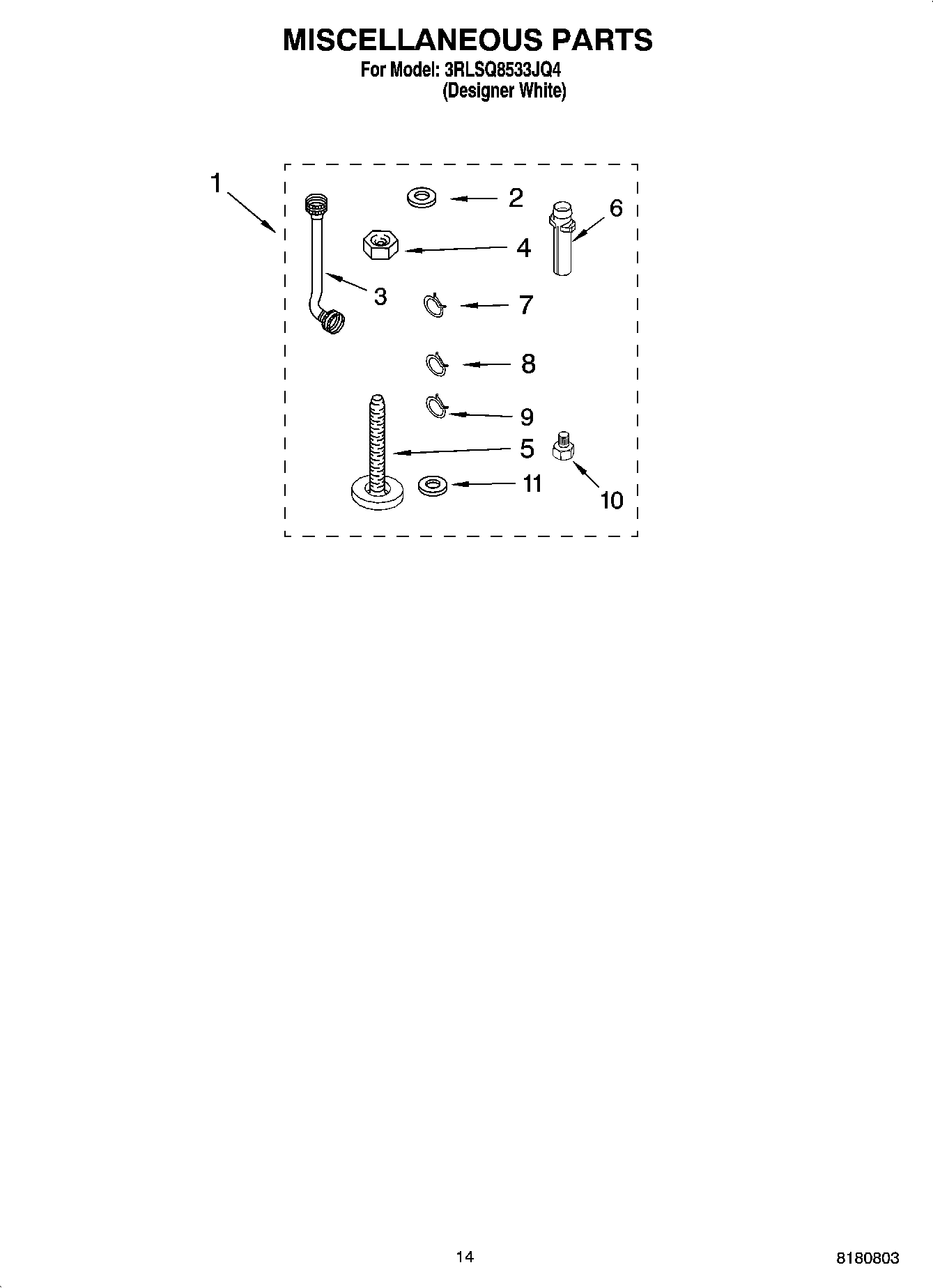 10 - MISCELLANEOUS PARTS - \hd 8180803 - OPTIONAL PARTS (NOT INCLUDED)