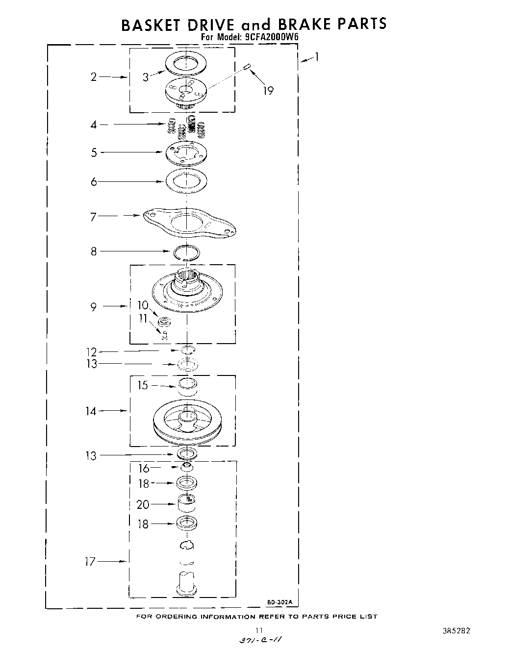 08 - BASKET DRIVE AND BRAKE