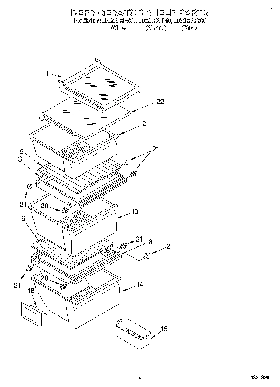 03 - REFRIGERATOR SHELF