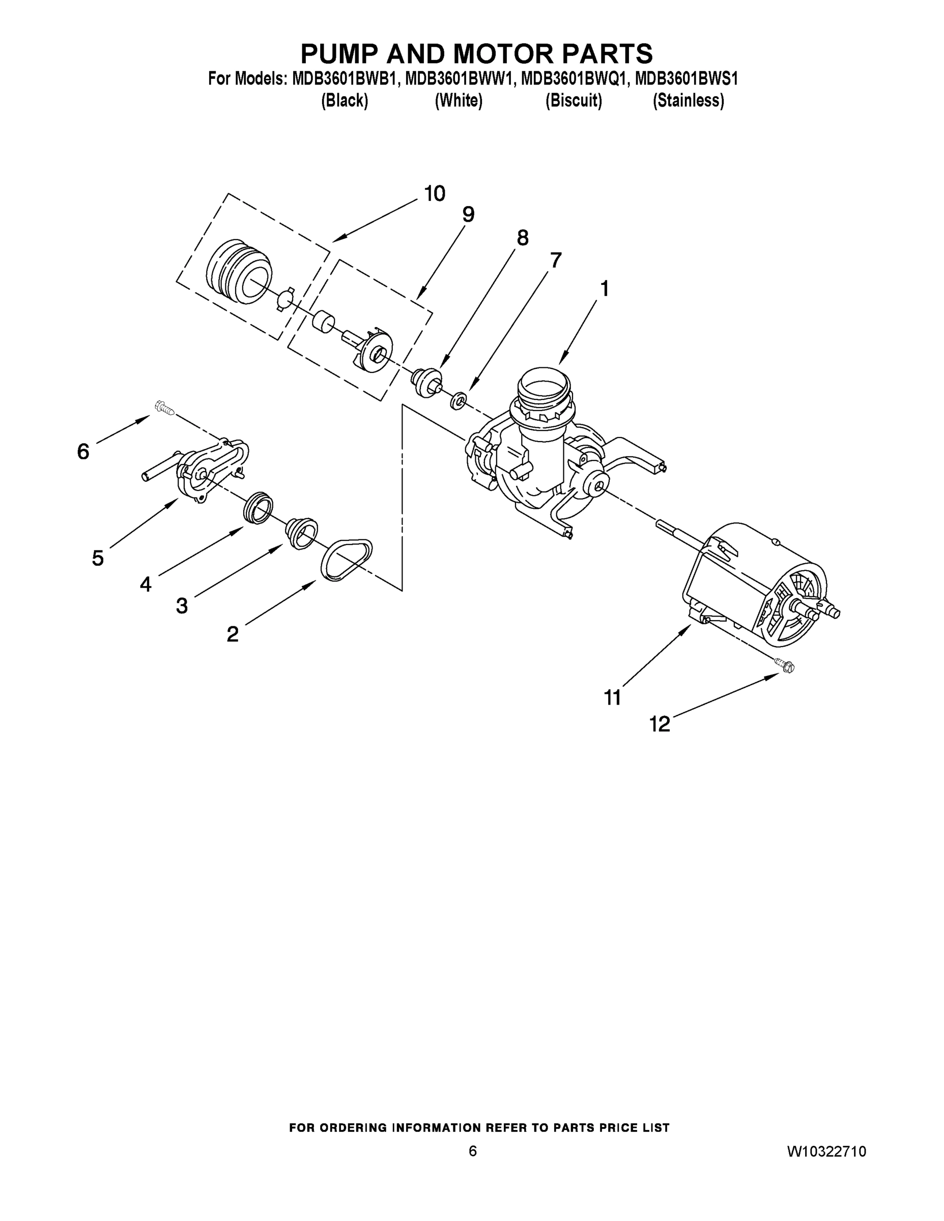 05 - PUMP AND MOTOR PARTS