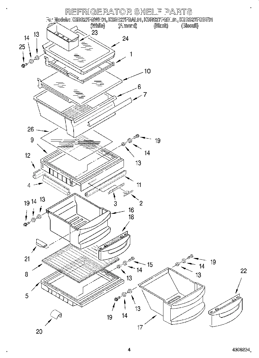 03 - REFRIGERATOR SHELF