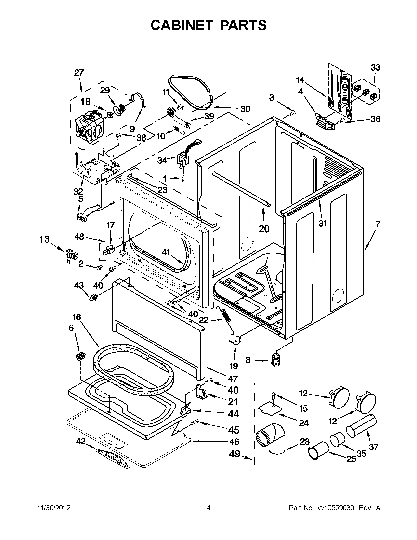 02 - CABINET PARTS