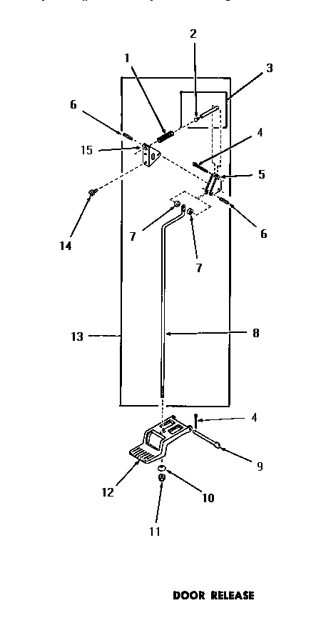 10 - DOOR RELEASE