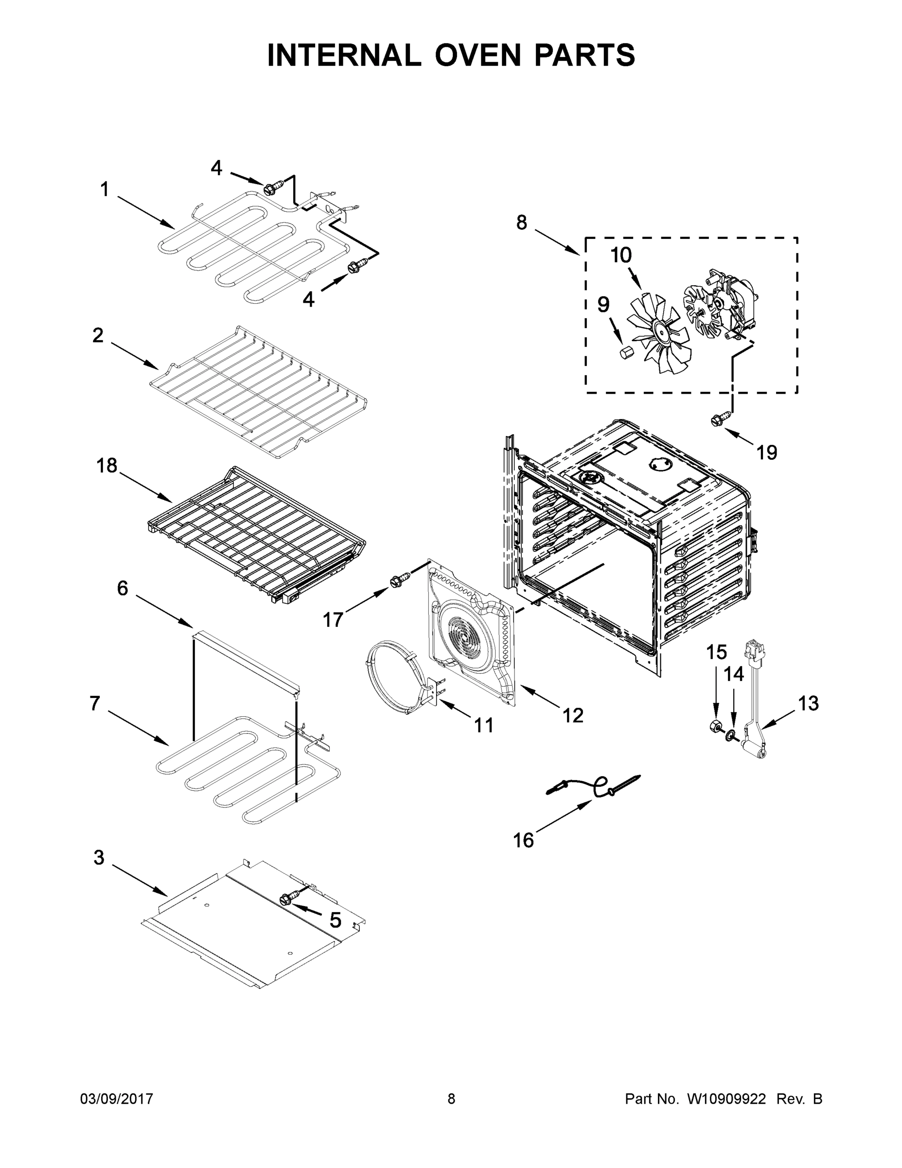 05 - INTERNAL OVEN PARTS