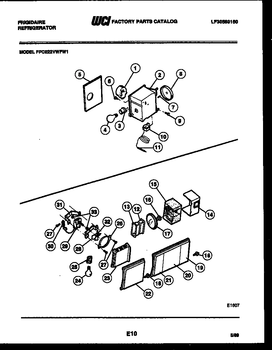 06 - REFRIGERATOR CONTROL ASSEMBLY, DAMP