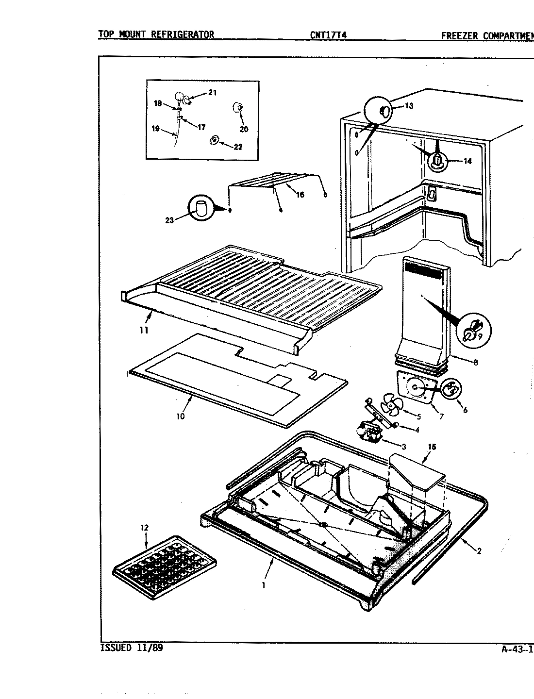 01 - FREEZER COMPARTMENT