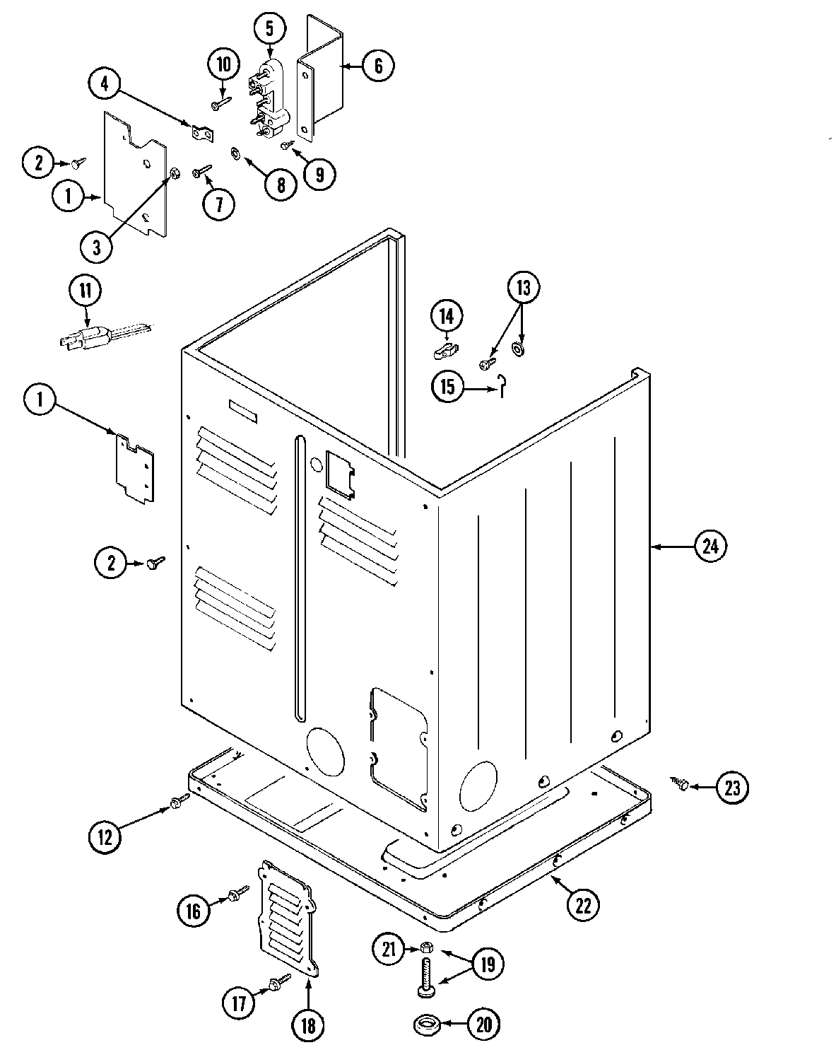 05 - CABINET (REAR)