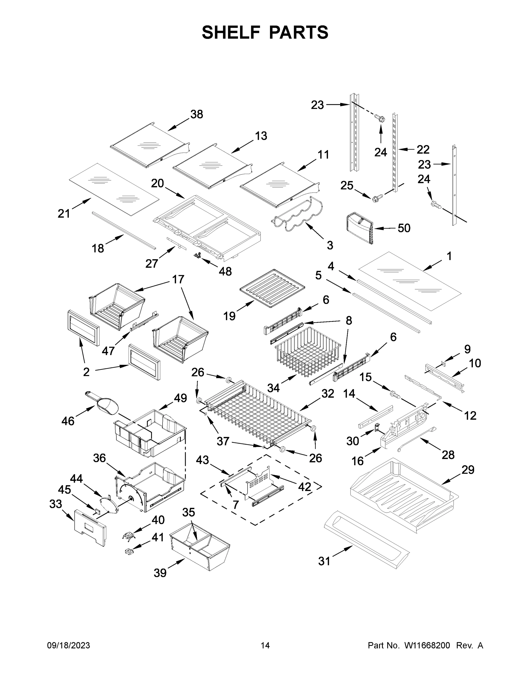 08 - SHELF PARTS