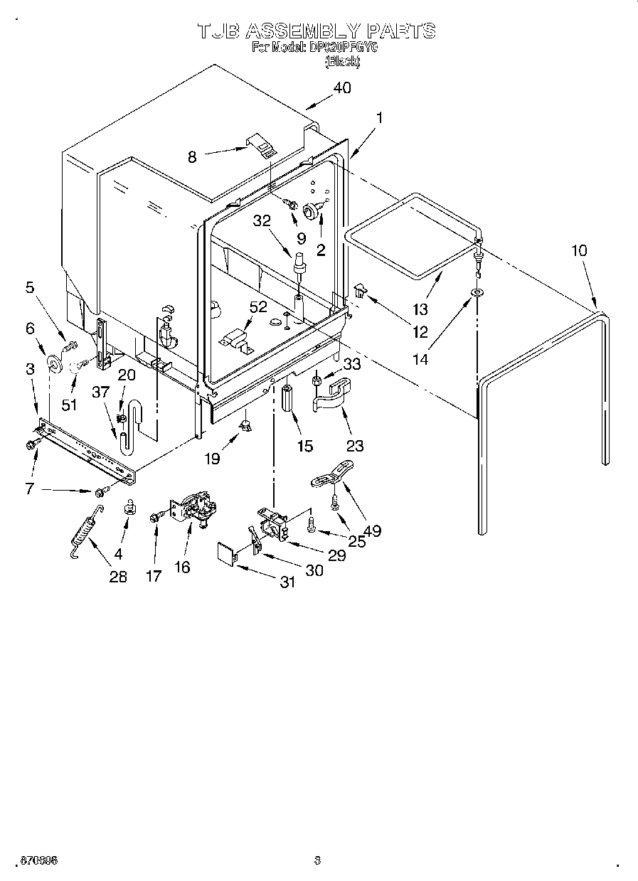 03 - TUB ASSEMBLY