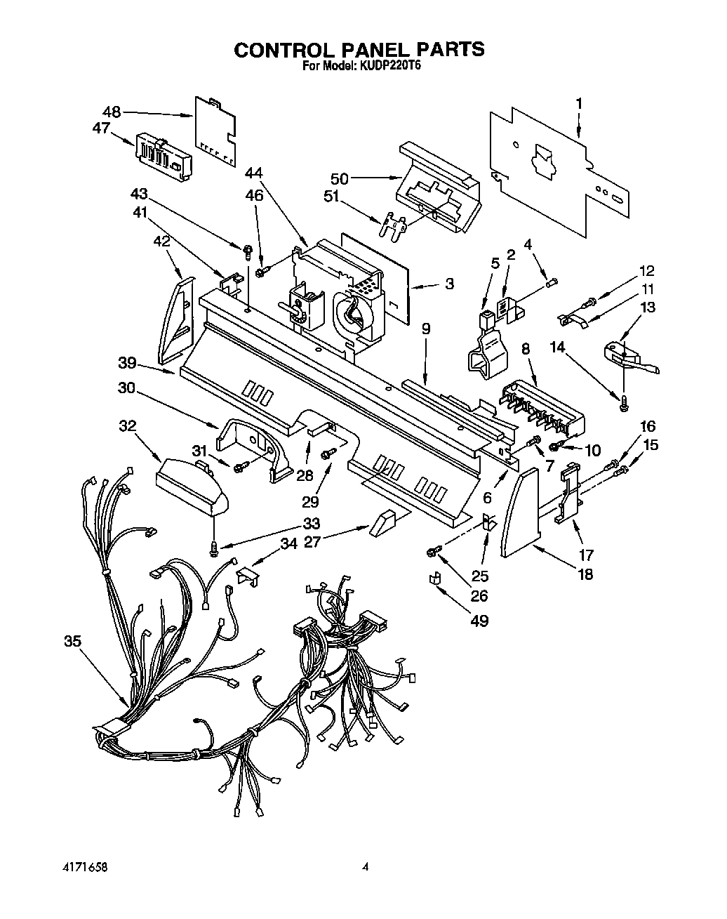 04 - CONTROL PANEL, LIT/OPTIONAL