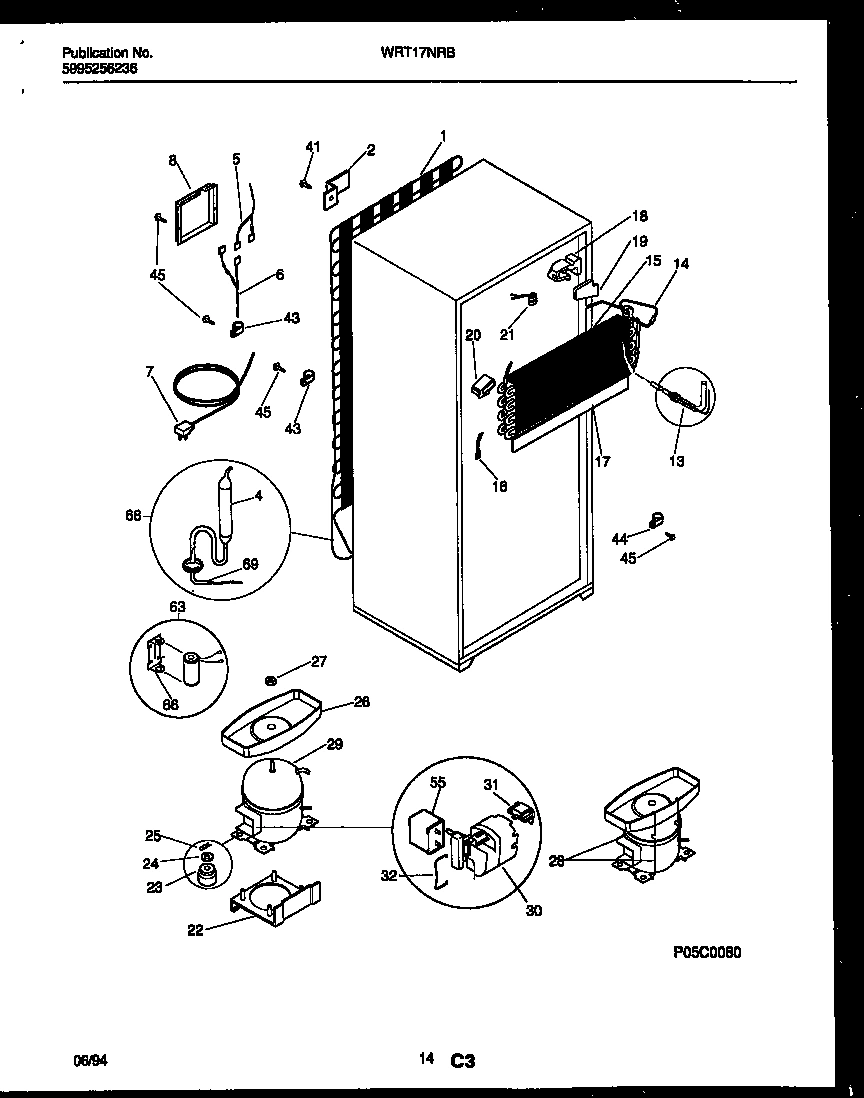 08 - SYSTEM AND AUTOMATIC DEFROST PARTS