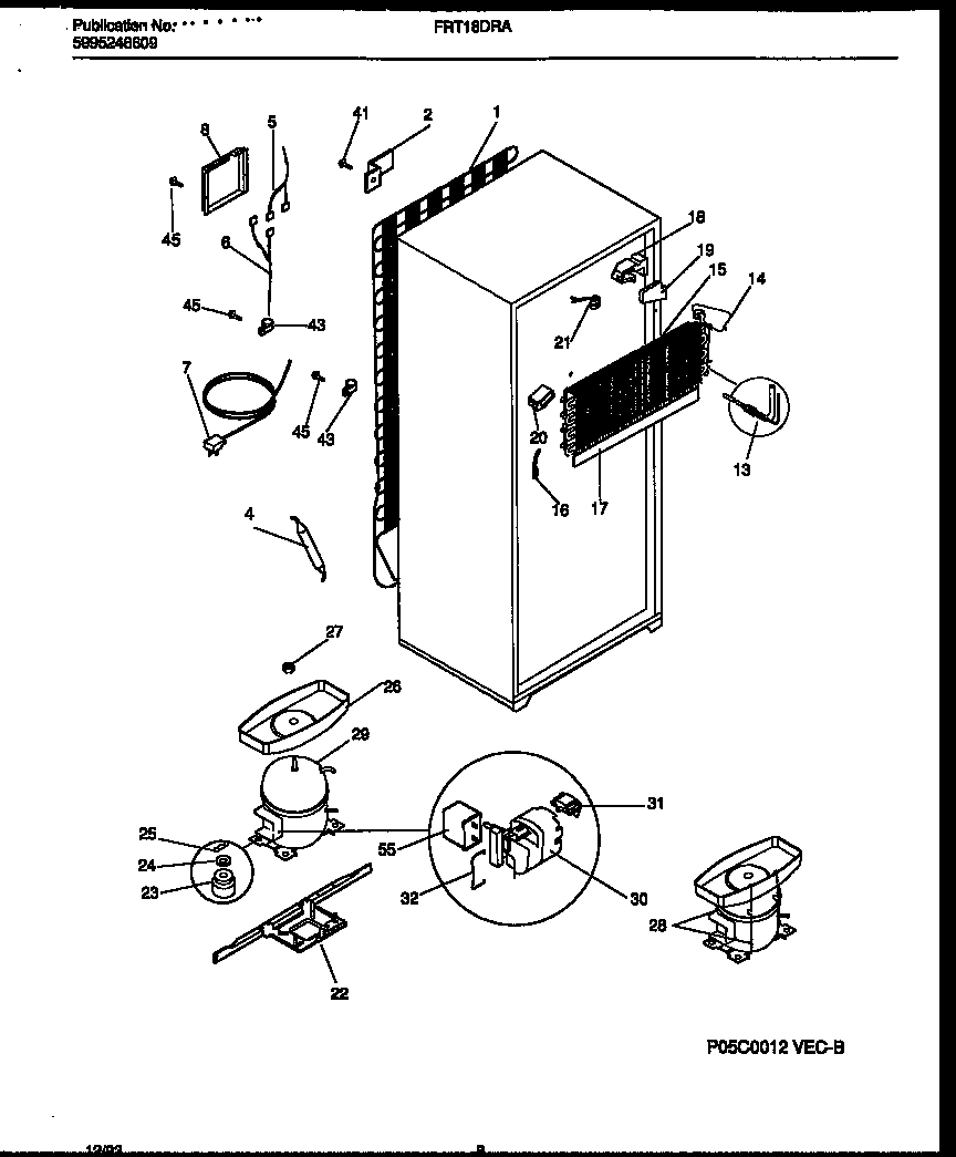 05 - SYSTEM AND AUTOMATIC DEFROST PARTS